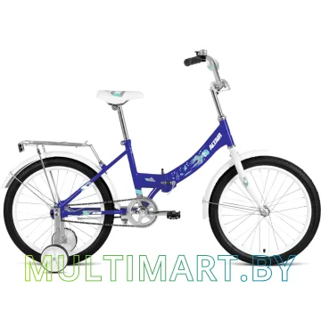 Детский велосипед Altair City Kids 20 compact (синий/белый, 2020)